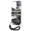 Guess GUHCP13XKCABBK iPhone 13 Pro Max 6,7 czarny/black hardcase Camo Strap Collection